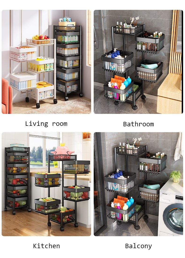 4th Generation Rotating Kitchen Rack ( OFFER START )