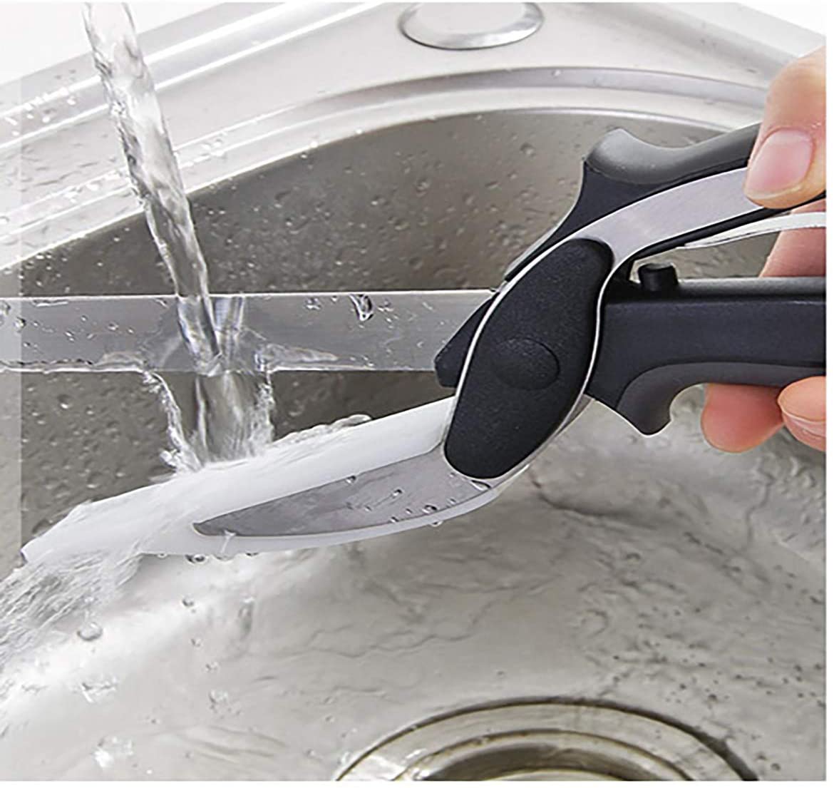 Clever Cutter Food Cutter with Cutting Board Built-in-Use for Picnic, Camping and Kitchen