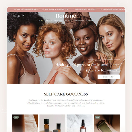 Routine - Beauty Skincare Shopify Theme