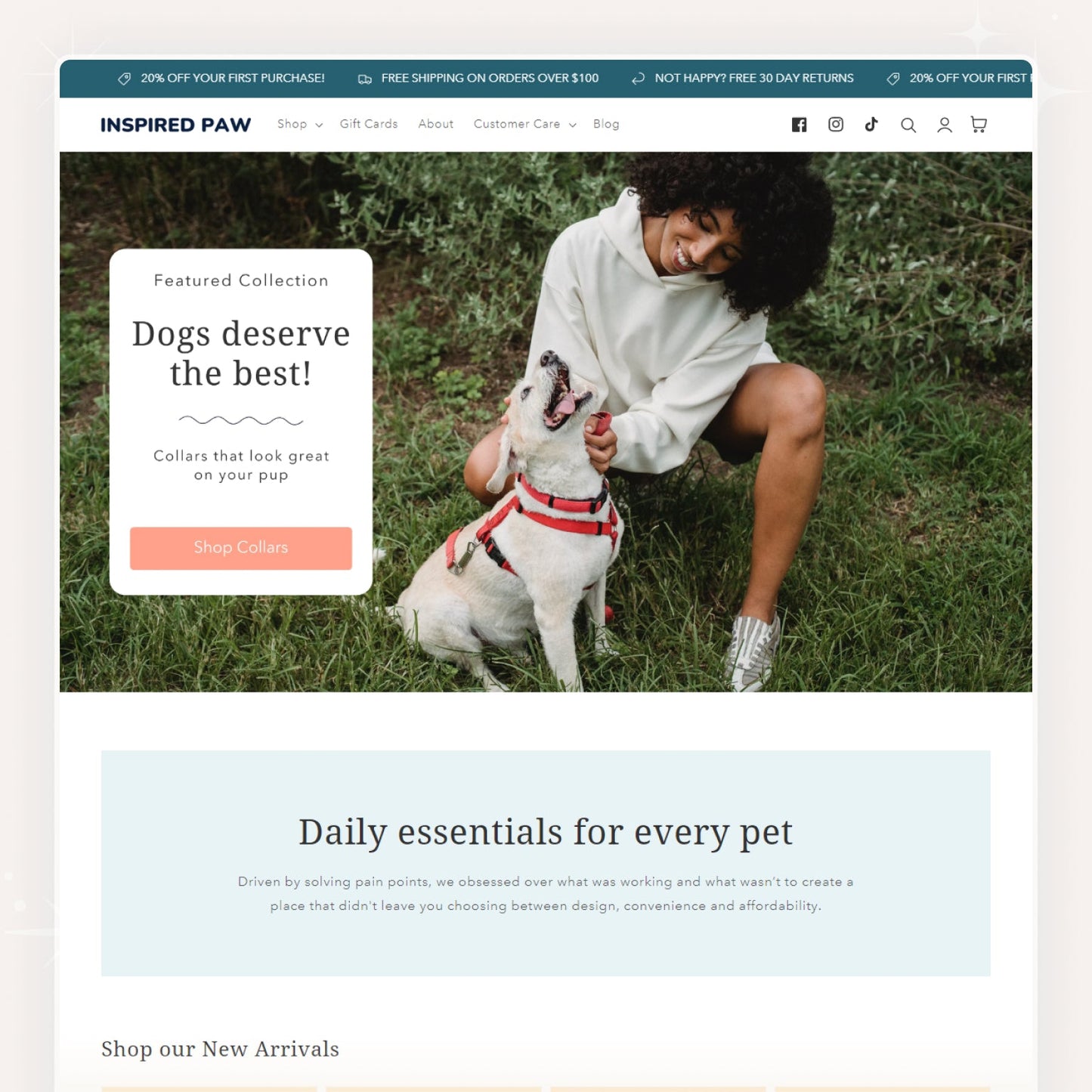 Paw - Pet Supplies Shopify Theme