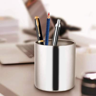 Stainless Steel Pen Holder