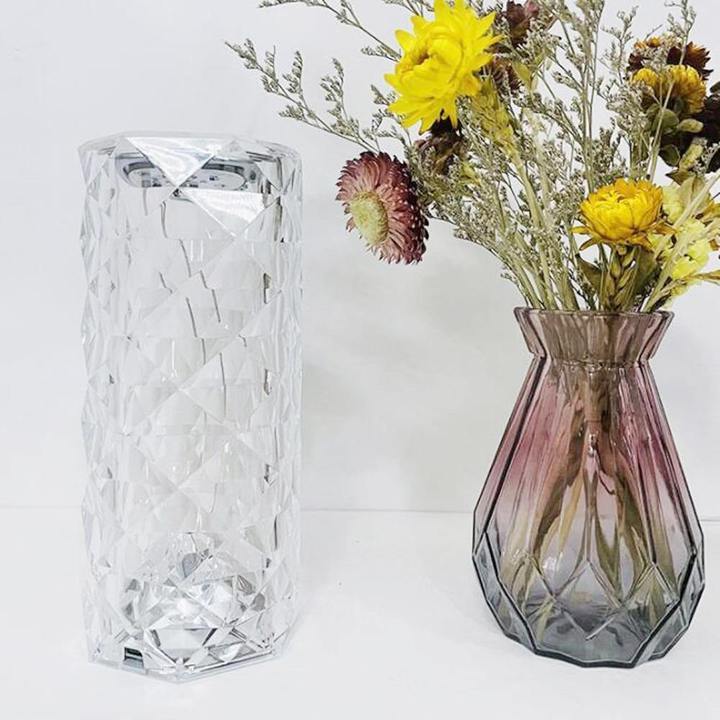 3 Color Touch Diamond Crystal Lamp- Exclusively Imported Item